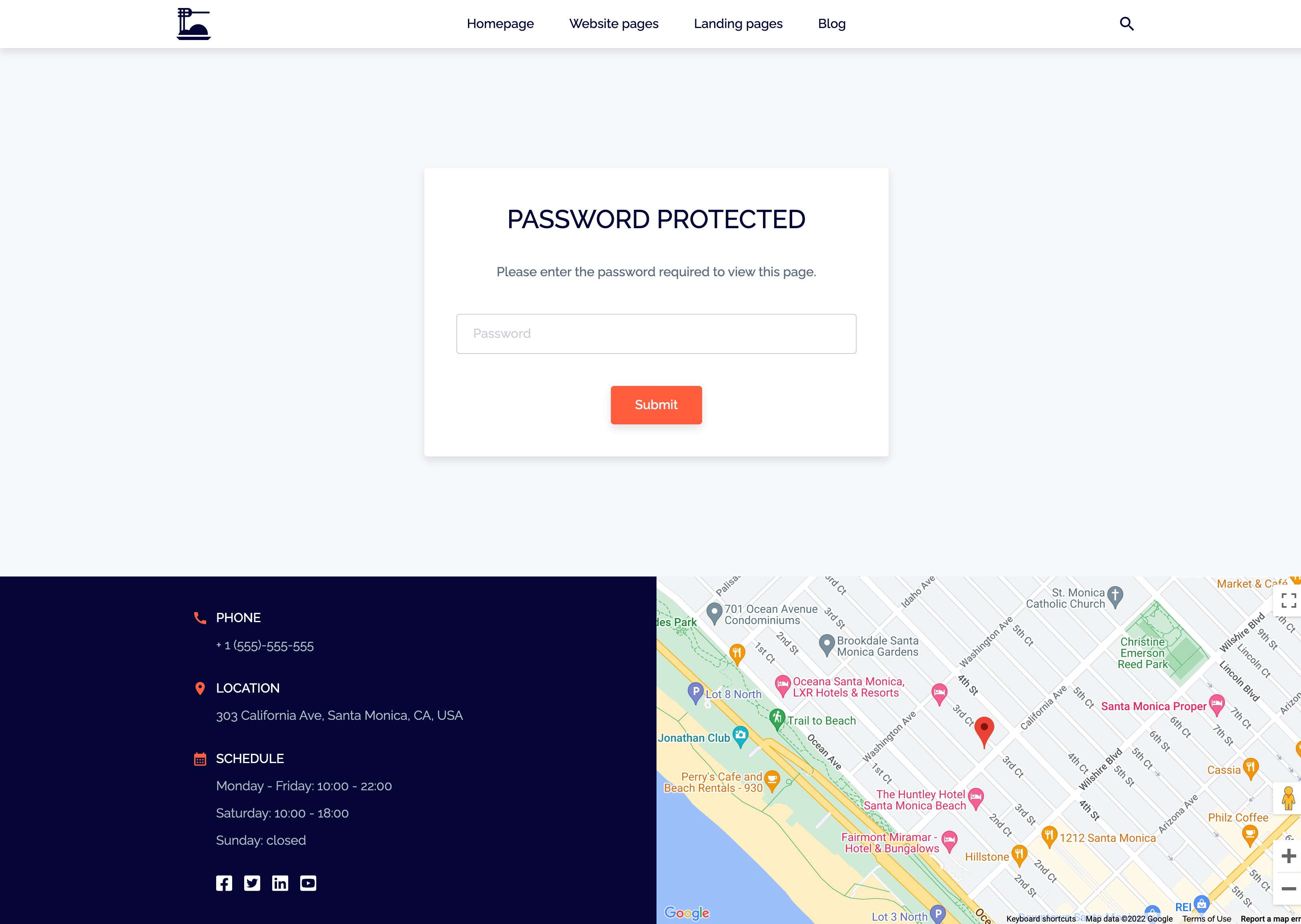 password-protected