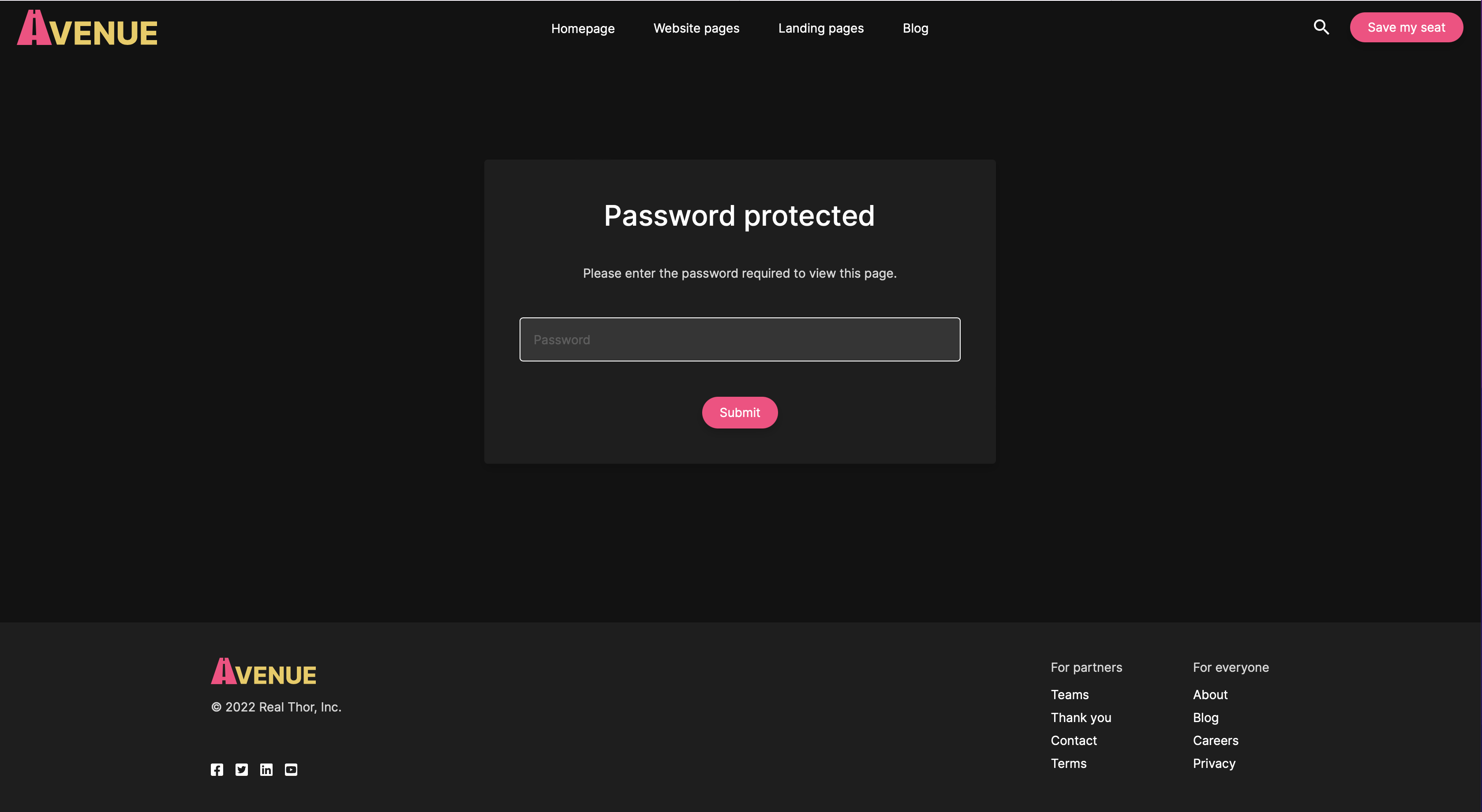password-protected
