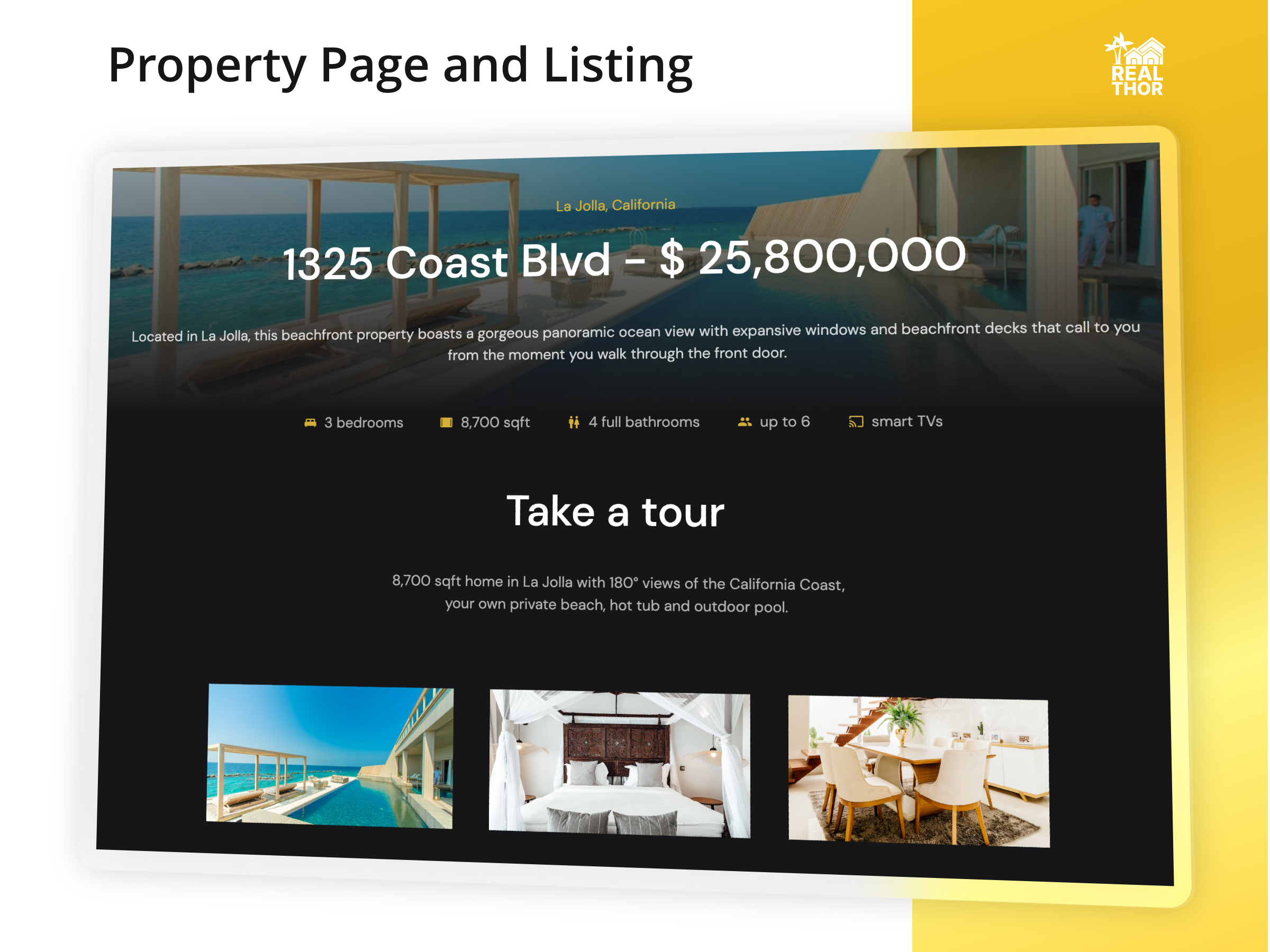 Property Page & Listing